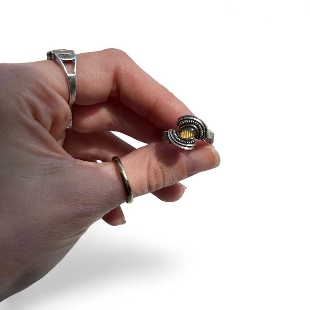 Moonstone wrap wrap ring - Picture 8 of 8